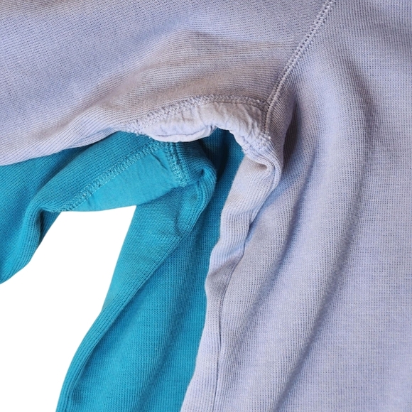 Denim&Co Women's 1X Sweatshirts Lot of 2 - Blue and Teal - Picture 8 of 9